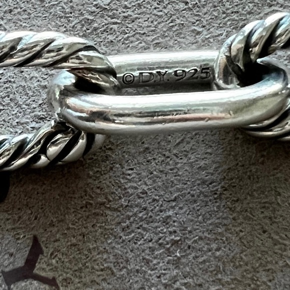 David Yurman Madison Bracelet 11mm in Sterling Silver with 18K Yellow Gold - Picture 3 of 6